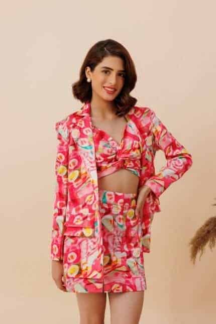 RUE BLAZER CO-ORD SET