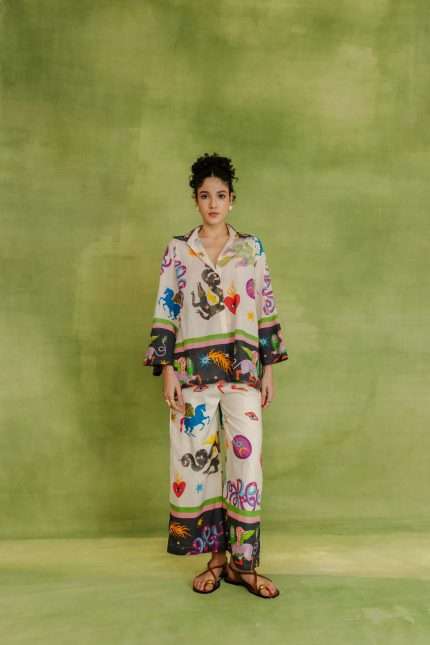 Electric Printed co-ord set