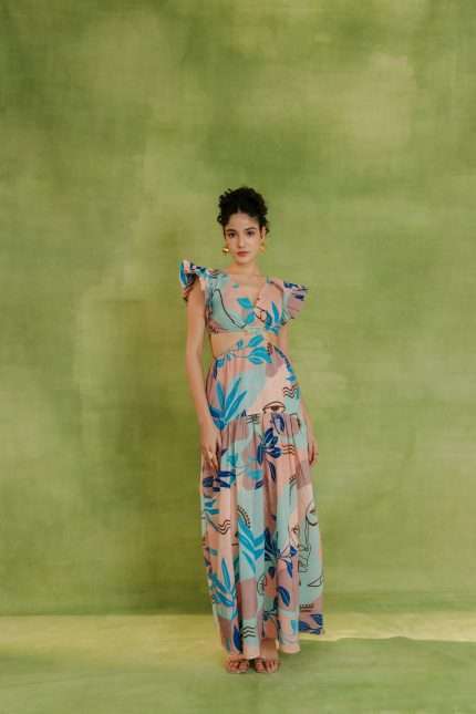 Heart Forest Maxi Dress