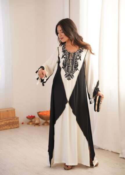 Ayzah Pashmina Kaftan